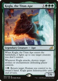 Kogla, the Titan Ape Foil 162