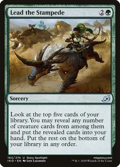 Lead the Stampede Foil 163