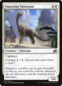 Imposing Vantasaur Foil 17