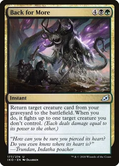 Back for More Foil 177