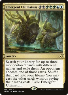 Emergent Ultimatum Foil 185