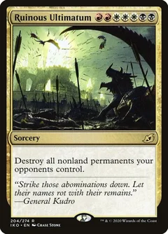 Ruinous Ultimatum Foil 204