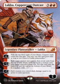 Lukka, Coppercoat Outcast (Borderless) Foil 276