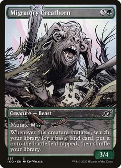 Migratory Greathorn (Showcase) Foil 297
