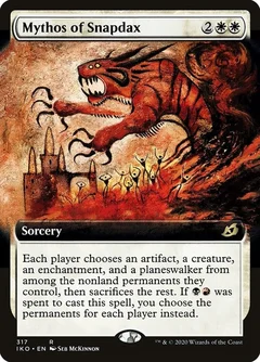 Mythos of Snapdax (Extended Art) Foil 317
