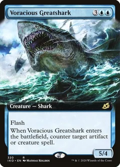 Voracious Greatshark (Extended Art) Foil 320