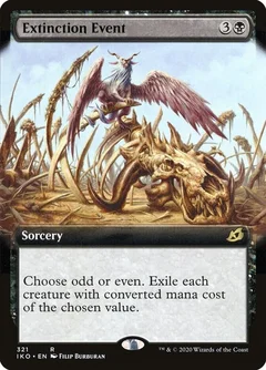 Extinction Event (Extended Art) Foil 321