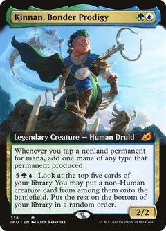 Kinnan, Bonder Prodigy (Extended Art) Foil 338