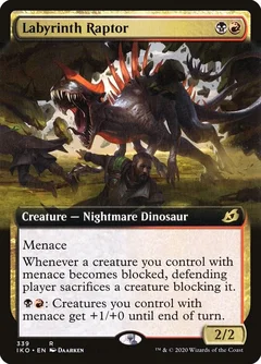 Labyrinth Raptor (Extended Art) Foil 339