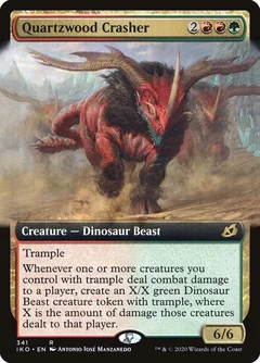Quartzwood Crasher (Extended Art) Foil 341