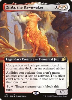 Zirda, the Dawnwaker (Extended Art) Foil 360