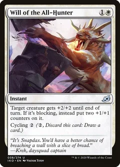 Will of the All-Hunter Foil 38