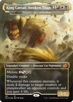 King Caesar, Awoken Titan - Snapdax, Apex of the Hunt Foil 381