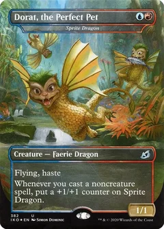 Dorat, the Perfect Pet - Sprite Dragon Foil 382