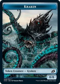 Kraken // Human Soldier (005) Double-Sided Token Foil 6 // 5