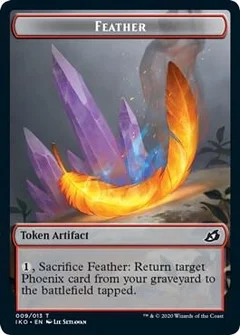 Feather // Human Soldier (004) Double-Sided Token Foil 9 // 4
