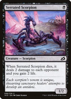 Serrated Scorpion Foil 99