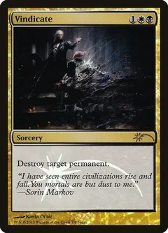 Vindicate (2013) Foil 7