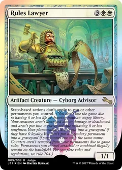 Rules Lawyer Foil 9