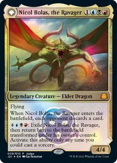 Nicol Bolas, the Ravager Foil 9