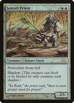 Soltari Priest (Scholarship Series) Foil 1