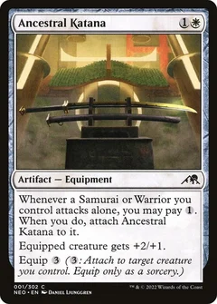 Ancestral Katana Foil 1