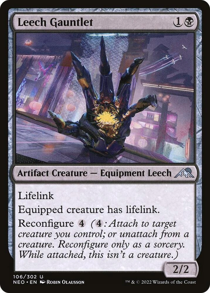 Leech Gauntlet Foil
