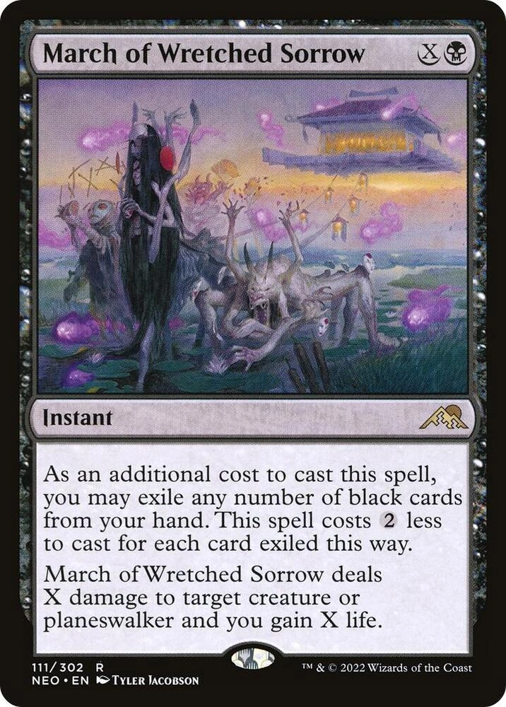 March of Wretched Sorrow Foil