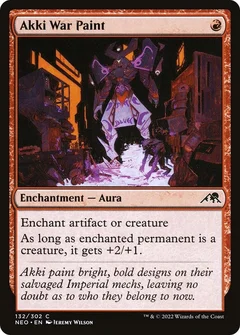 Akki War Paint 132