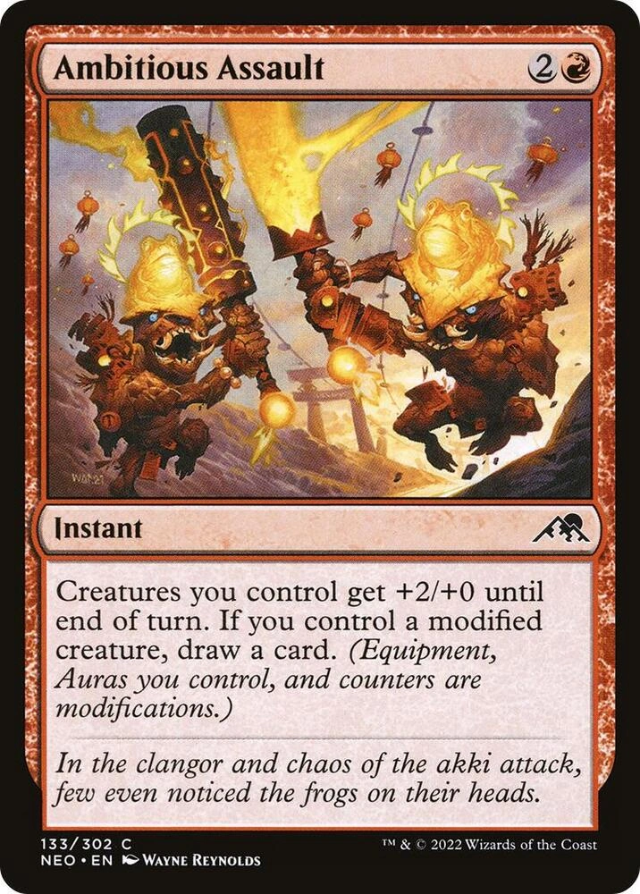 Ambitious Assault Foil