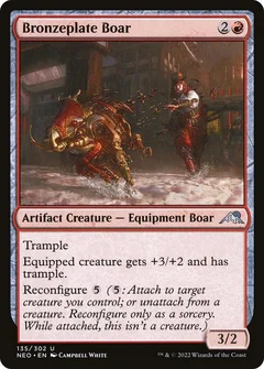 Bronzeplate Boar Foil 135