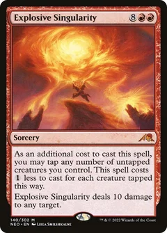 Explosive Singularity Foil 140