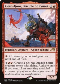 Goro-Goro, Disciple of Ryusei Foil 145