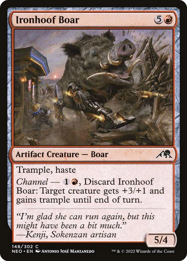 Ironhoof Boar Foil