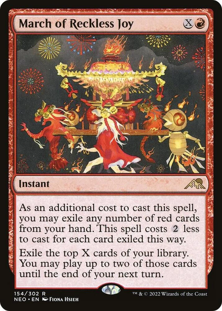 March of Reckless Joy Foil