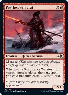 Peerless Samurai Foil 156