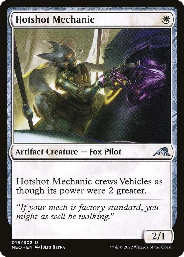 Hotshot Mechanic Foil