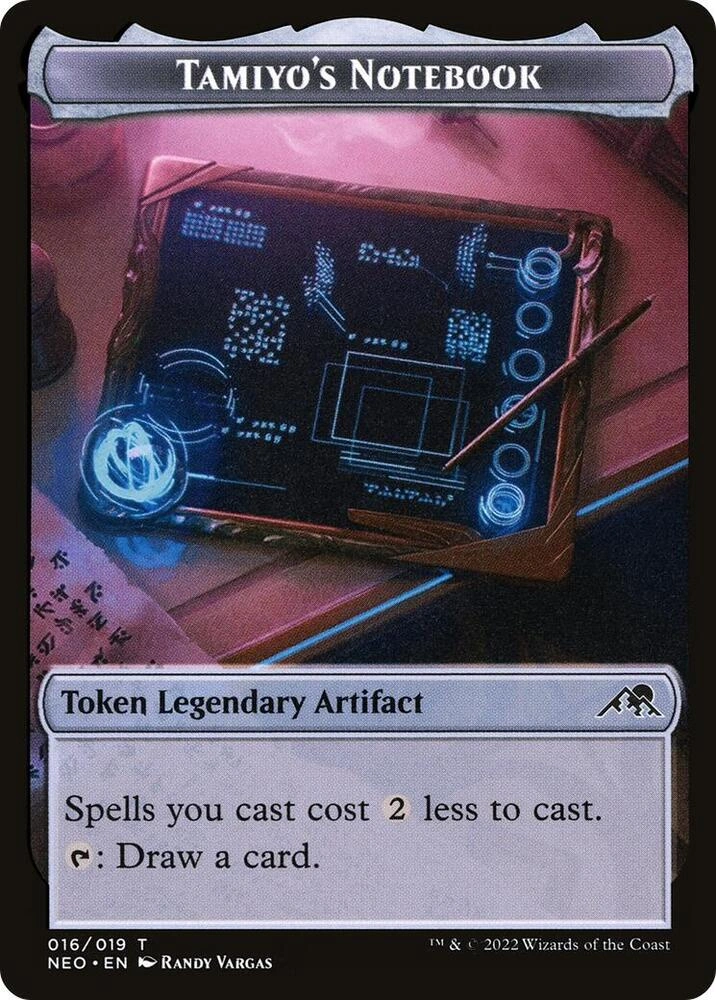 Tamiyo's Notebook Token