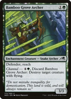 Bamboo Grove Archer Foil 173