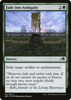 Fade into Antiquity Foil 182