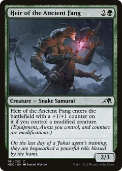 Heir of the Ancient Fang Foil 191