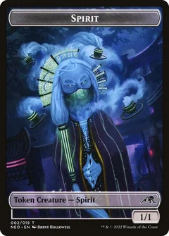 Spirit (002) // Construct (006) Double-sided Token Foil 2 // 6