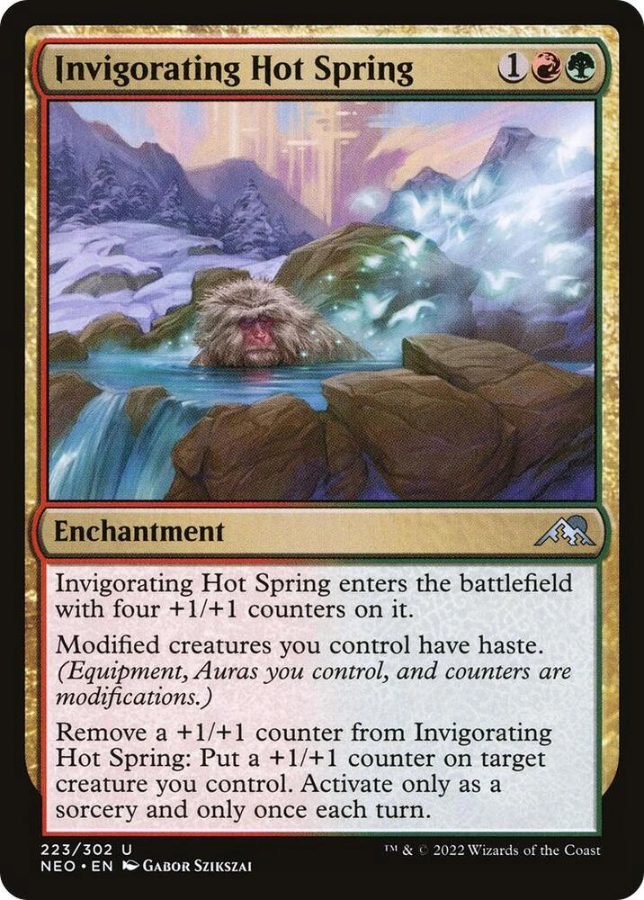 Invigorating Hot Spring Foil