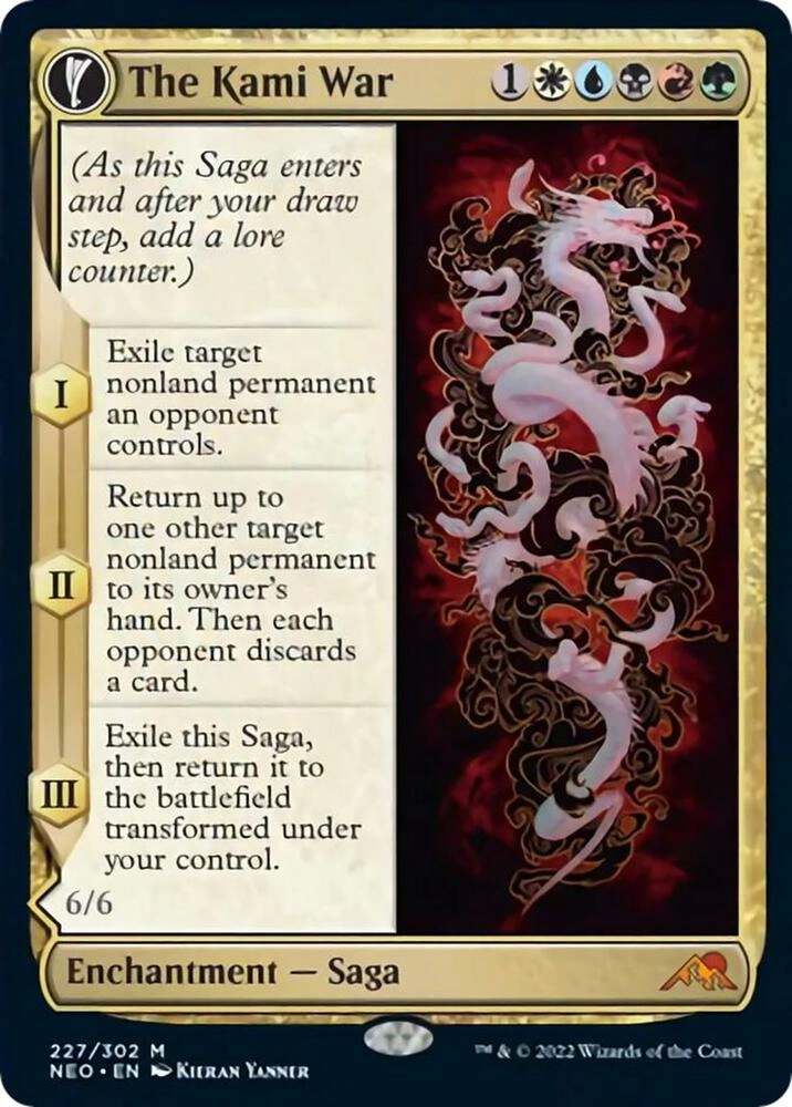 The Kami War Foil