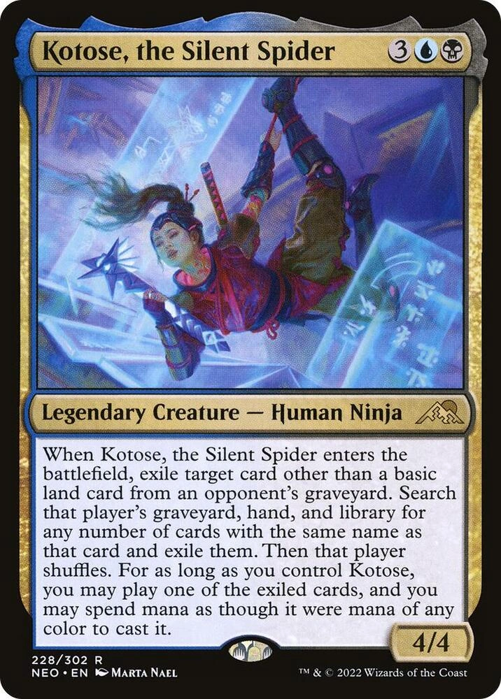 Kotose, the Silent Spider Foil