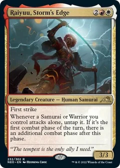 Raiyuu, Storm's Edge Foil 232