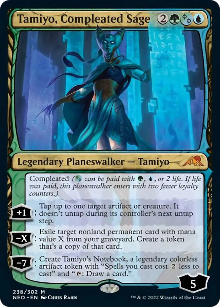 Tamiyo, Compleated Sage Foil