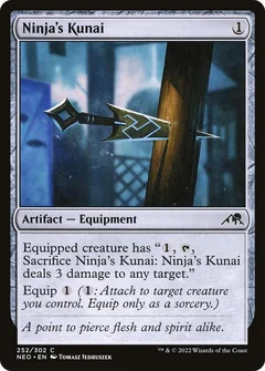 Ninja's Kunai Foil 252