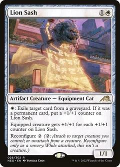 Lion Sash Foil 26