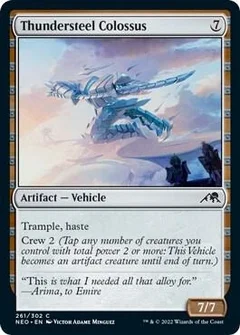 Thundersteel Colossus Foil 261